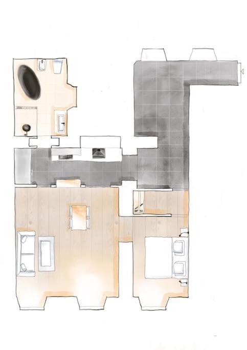 L'Arco Trieste Studio Living 1 Exterior foto